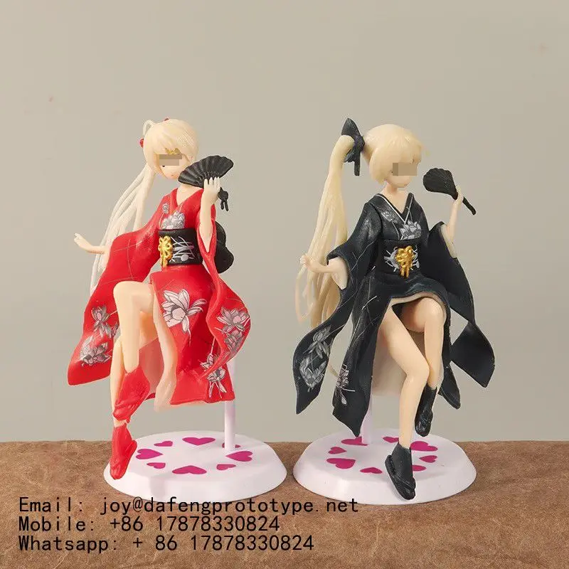 Trendy resin figurine customization desktop living room small ornaments, handmade IP mascot ornaments, figurine customization