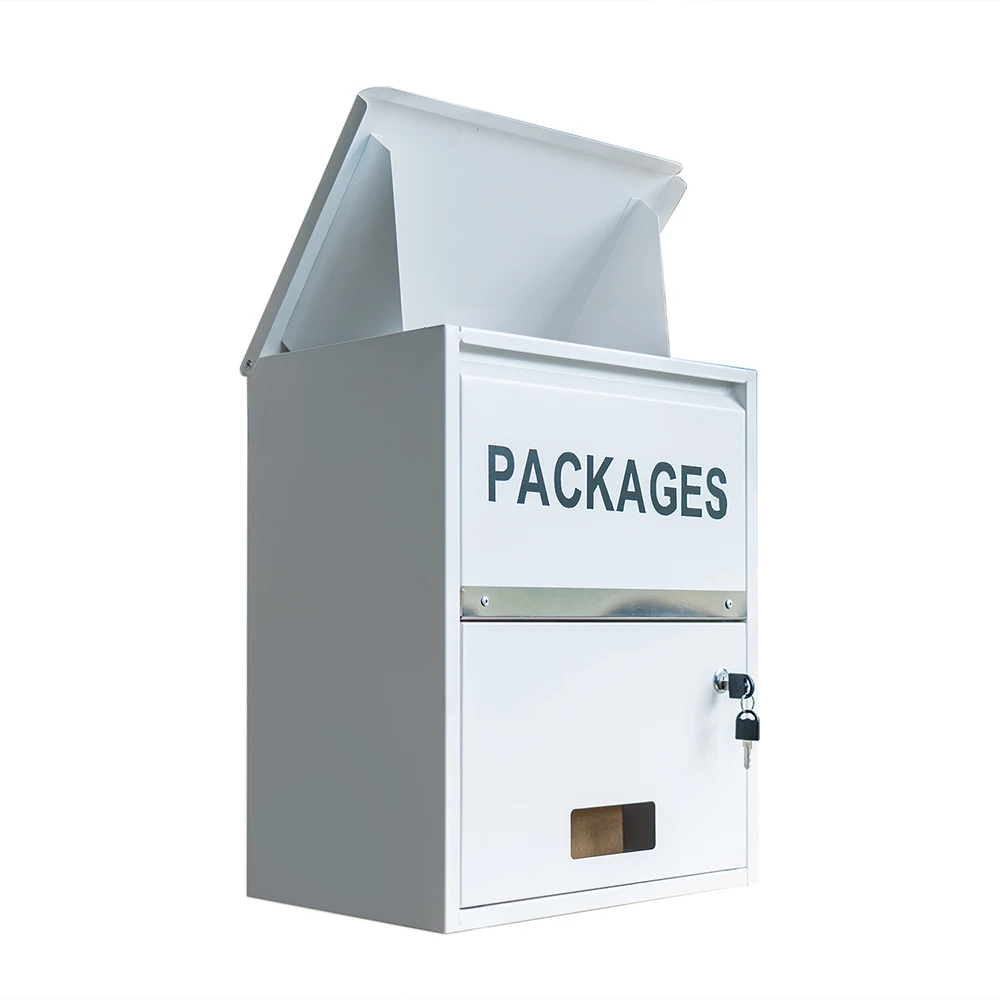 New Style Household Metal Parcel Box Outdoor Newspaper Mailbox Manufacturer Steel Postbox Express Storage Letter Box