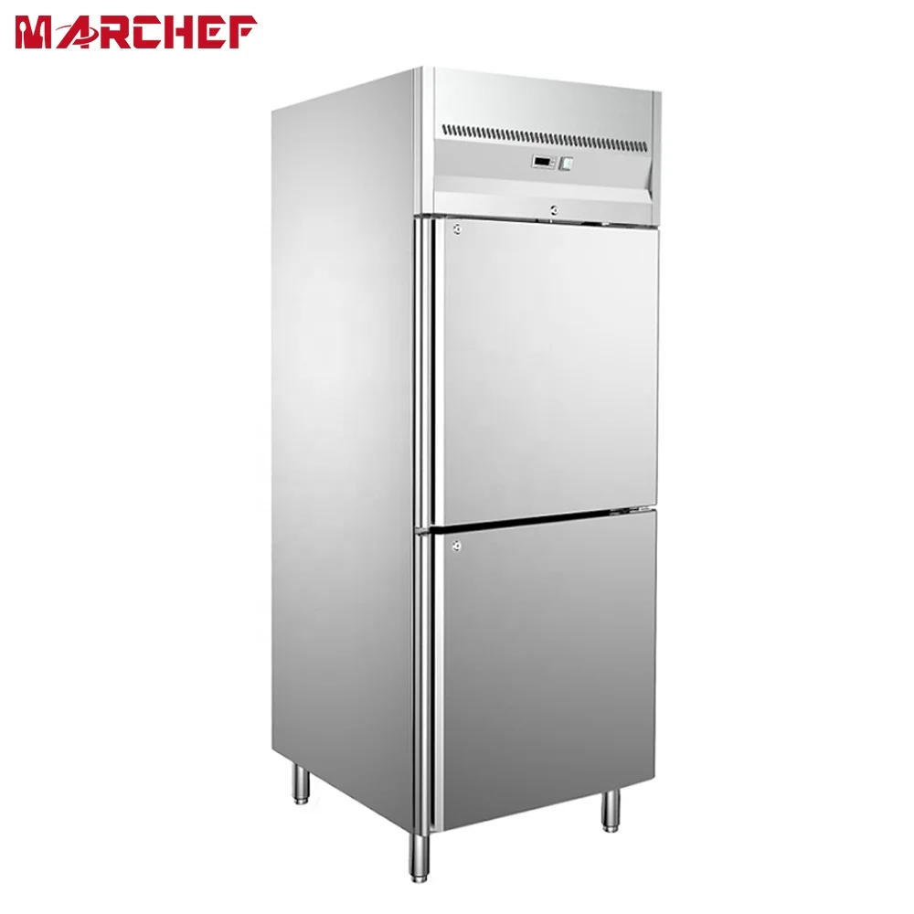 CE professional restaurant stainless 2 door beverage commercial refrigeration equipments