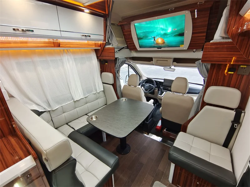 MAXUS V90  Luxury 4x4 Truck Camper Travel Motorhome For Outdoor Camping/New RV Camper Motorhome Off-Road with 2 bed