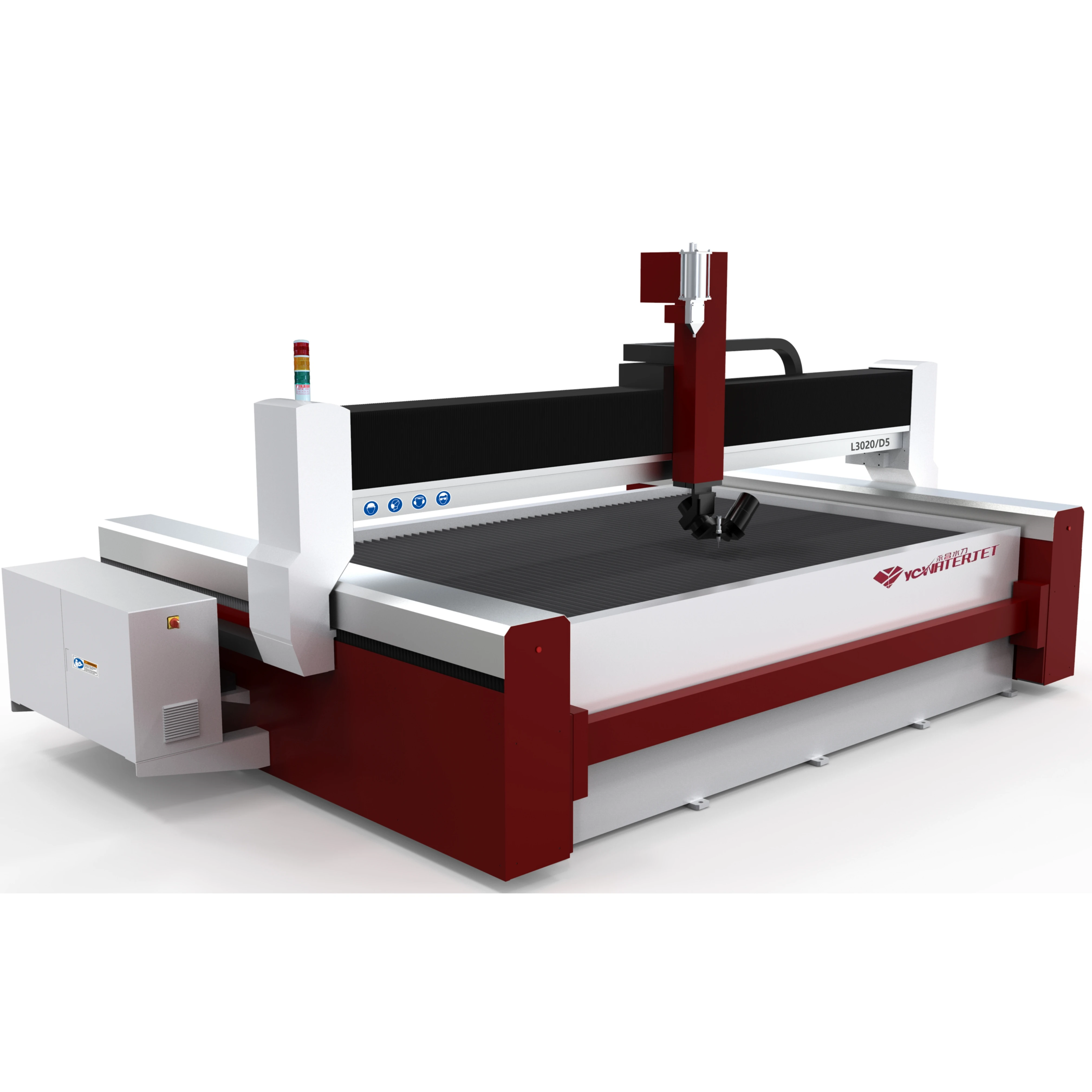 Cnc мост гидроабразивной резки multiblade Гранит Мрамор Оникс Камень машина