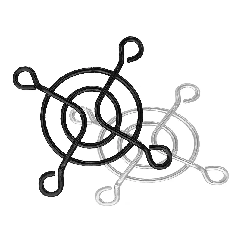 40mm Small High Intensity Black Silver DC 12V Plastic Fan Condenser Fan Guard