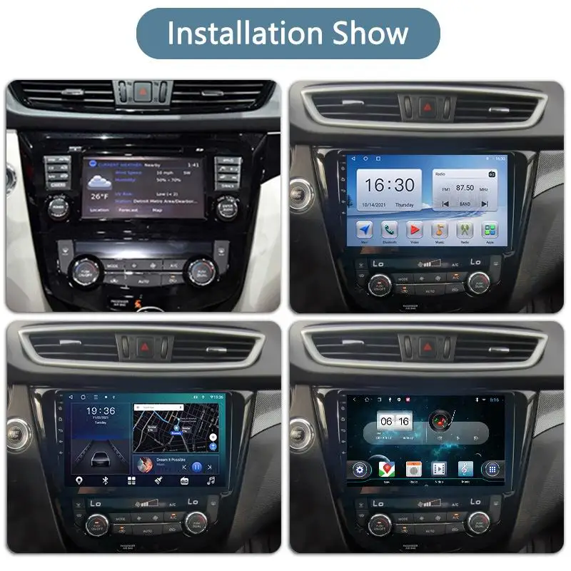 Экран автомобильный dvd-плеер на Android для Nissan X-Trail 2013-2017 Автомобильная Мультимедийная система с поддержкой carplay Wi-Fi BT FM