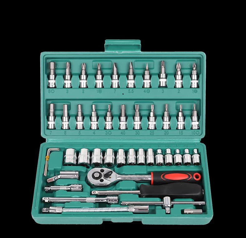 Wholesale Toolling Sets Professional Drill Home Repair Manual Hand Wrench Tool Set Box