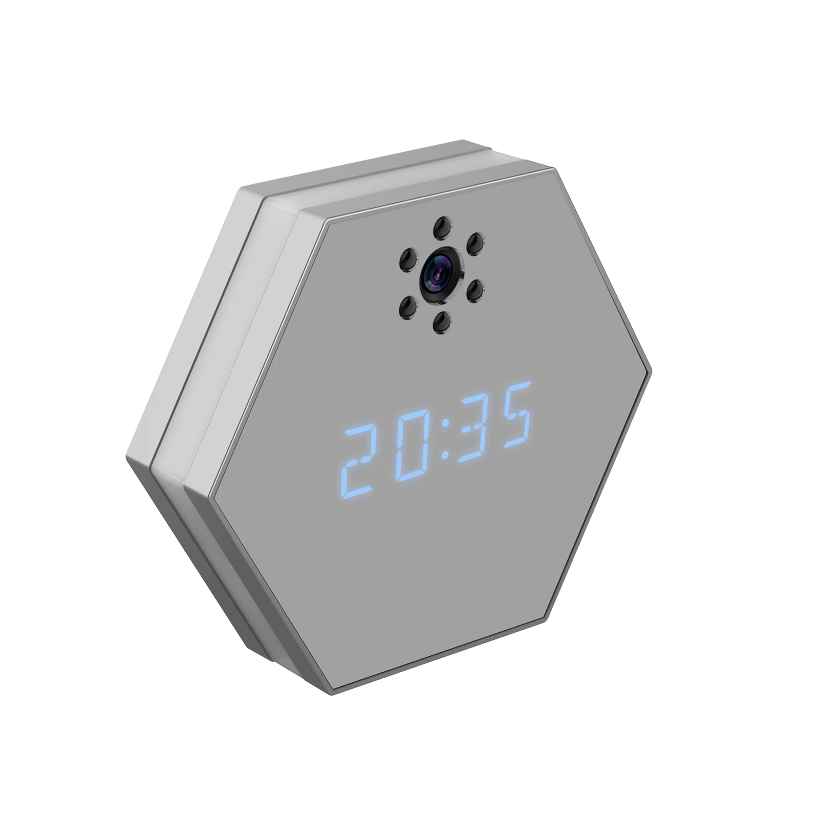 Z17 2MP WIFI security ip camera Wireless 18650 Battery Powered WIFI surveillance Camera Mini WIFI diamond style Clock Camer