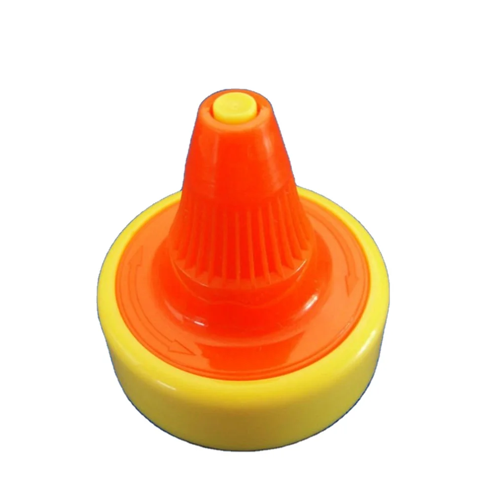 38 400 condiment ketchup mayonnaise twist closure cap lid screw plastic cover