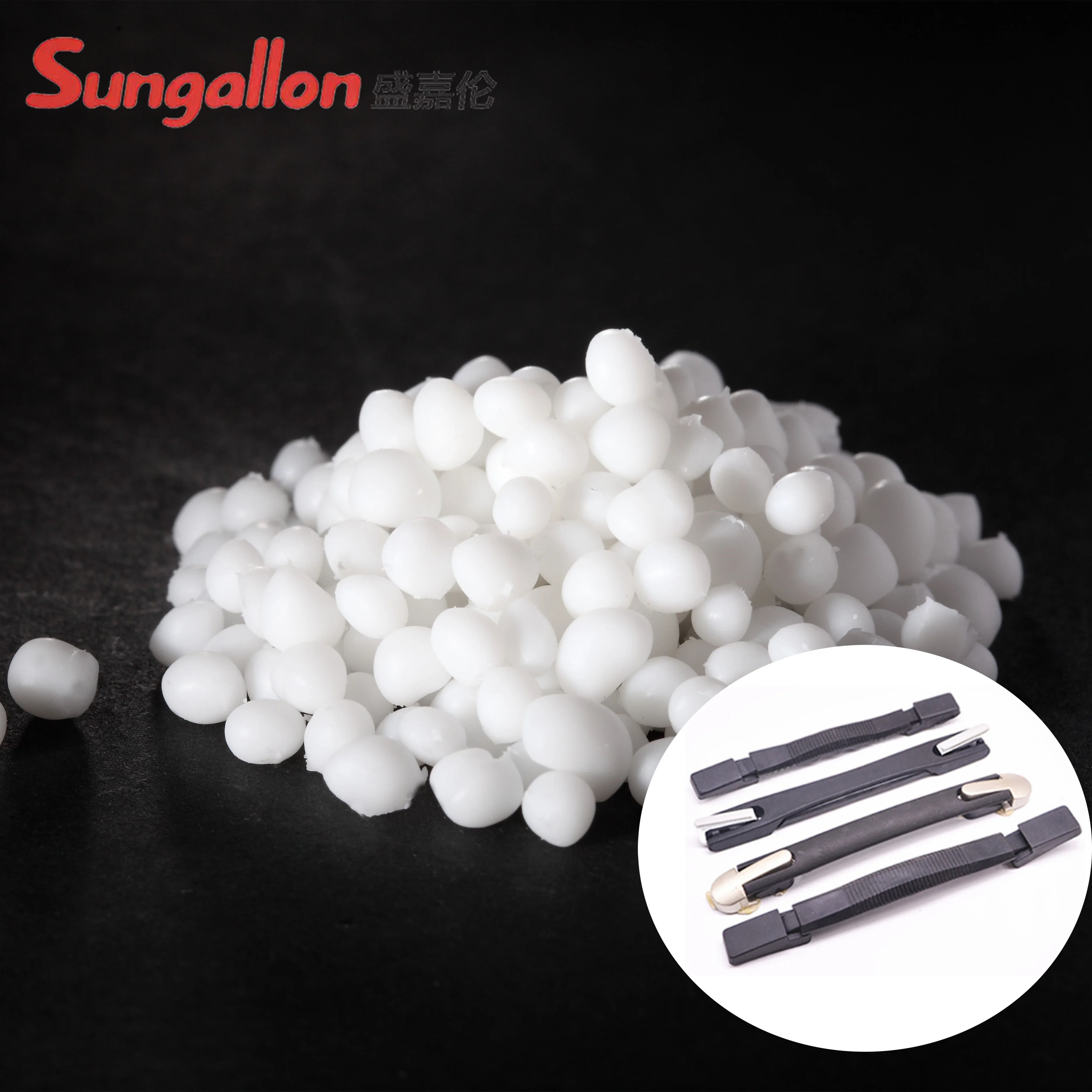 Sungallon tpe raw material granules of tpr for replacement travelling suitcase luggage case handle carrying handle grip