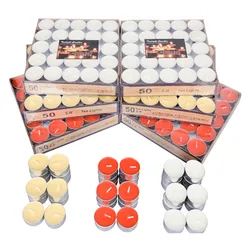 tea light candles scented 50 pack