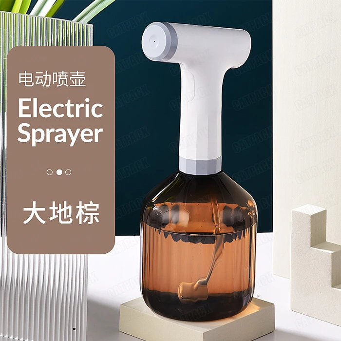 900ml Battery Powered Usb Rechargeable Fine Mist To Stream Spray Bottle Gardening Fertilizing Electric Garden Sprayer