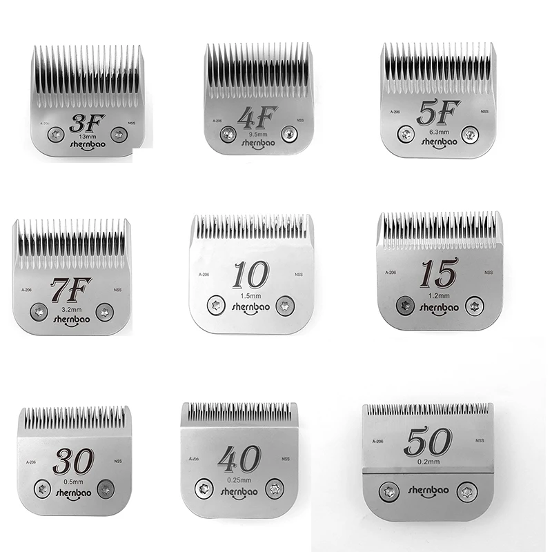 Shernbao New Stainless Steel A5 Clipper Ceramic Blade Compatible With All A5 Series Clipper
