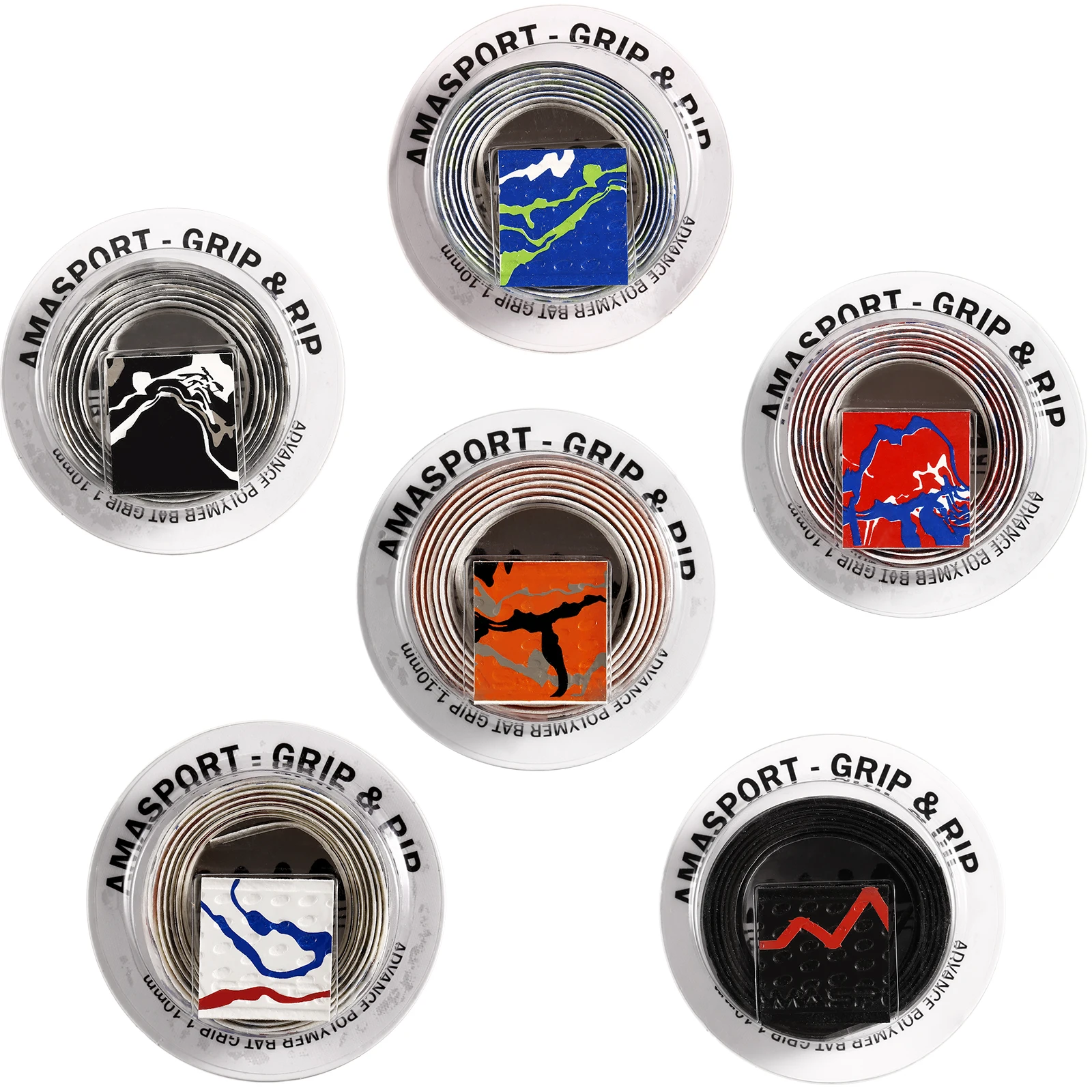 Orange Ready to Ship Factory Price Low MOQ Overgrips Baseball Bat Grip Tapes