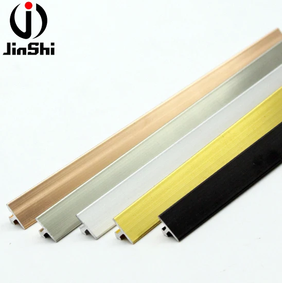 Multi Function Custom Mold And Color Aluminum T Shaped Edge Trim