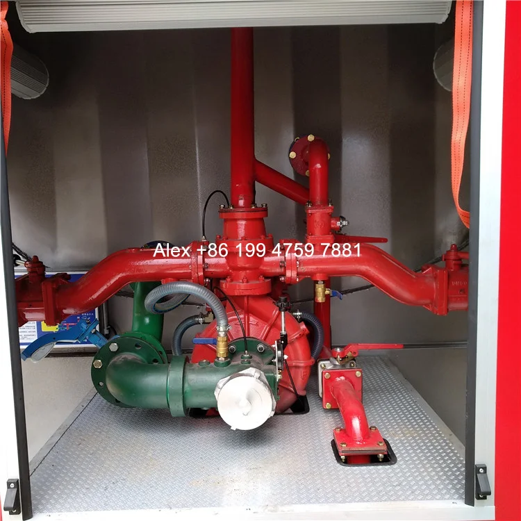 4x2 7cbm RHD LHD Sinotruck water tanker fire fighting truck