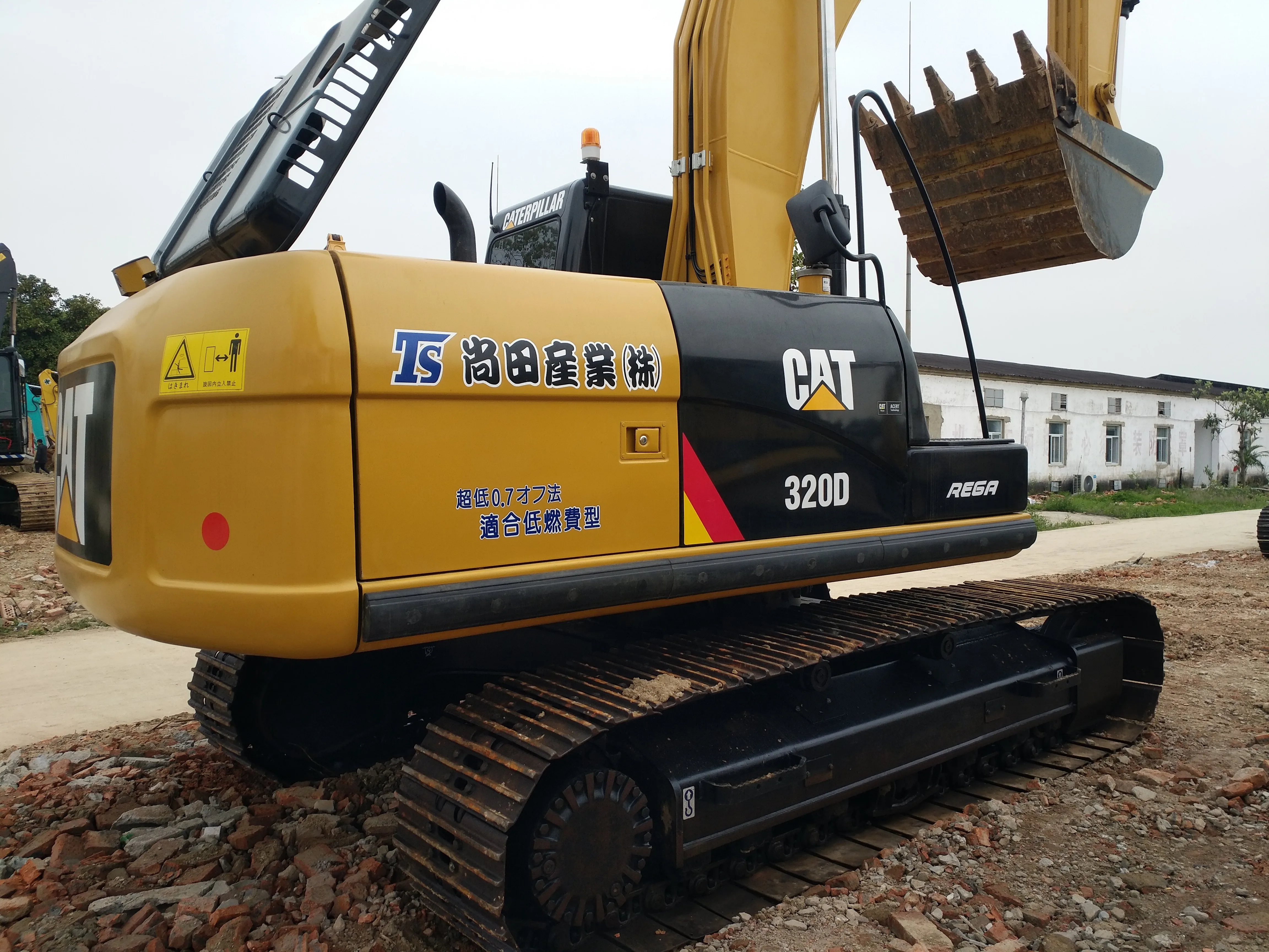 Б/у экскаватор CAT 320D оптовая продажа 20 тонн Большой Гусеничный Экскаватор Прямая с завода