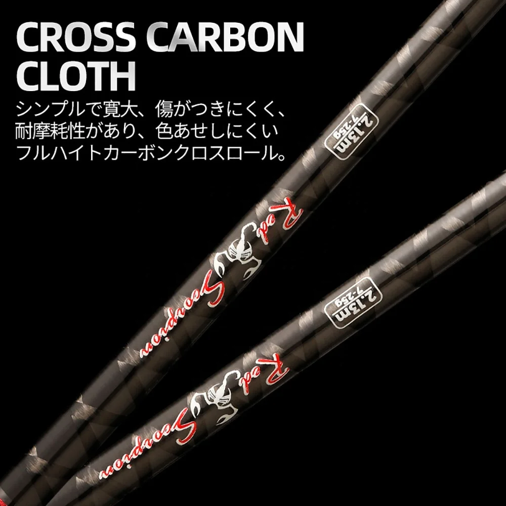 New Arrival FUJI Guide Ring Ultra Light 2.1m 2.4m High Carbon M Power Fast Action Lure Fishing Rod For Bass