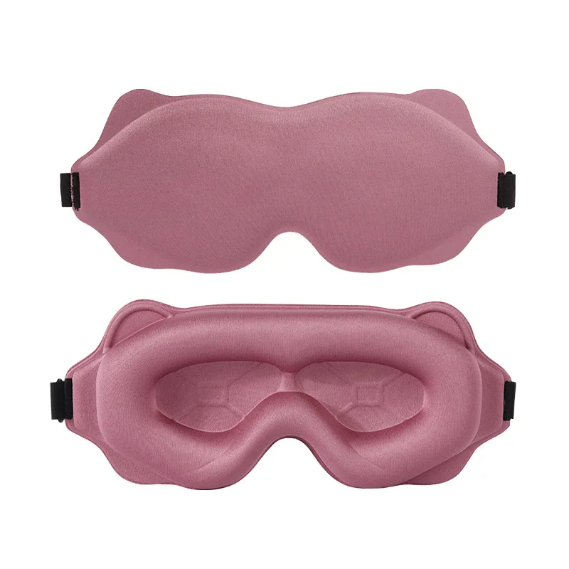 Wholesale 3D Sleeping Eye Mask Effectively Blocking Out Light Comfortable and Adjustable Suitable for False Eyelashes