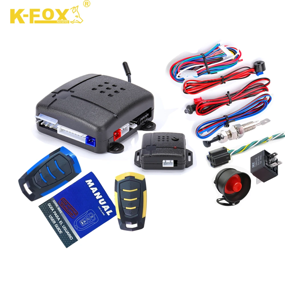 Universal APP phone control car alarms remote door lock unlock Kit keyless entry system car alarm alarma