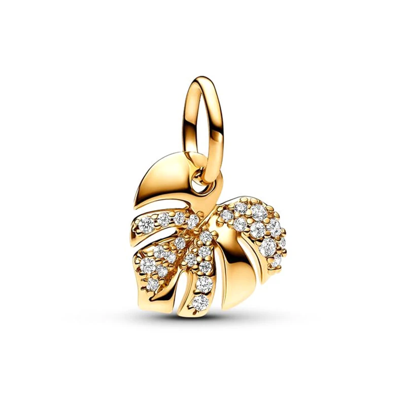 925 Silver Two-tone Adventure Car Bicycle Hot Air Balloon Leaf Firefly Murano Glass Butterfly Golden Beads Fit Pan DIY Bracelet