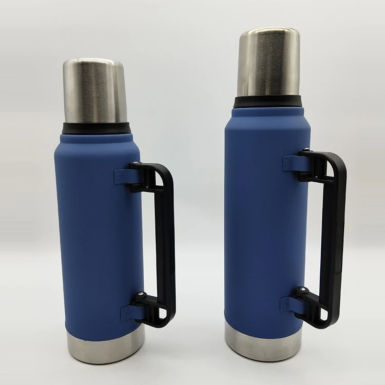 Cross-border top sell double wall stainless steel vacuum big capacity handle travel pot portable water pot 1500ml 1900ml