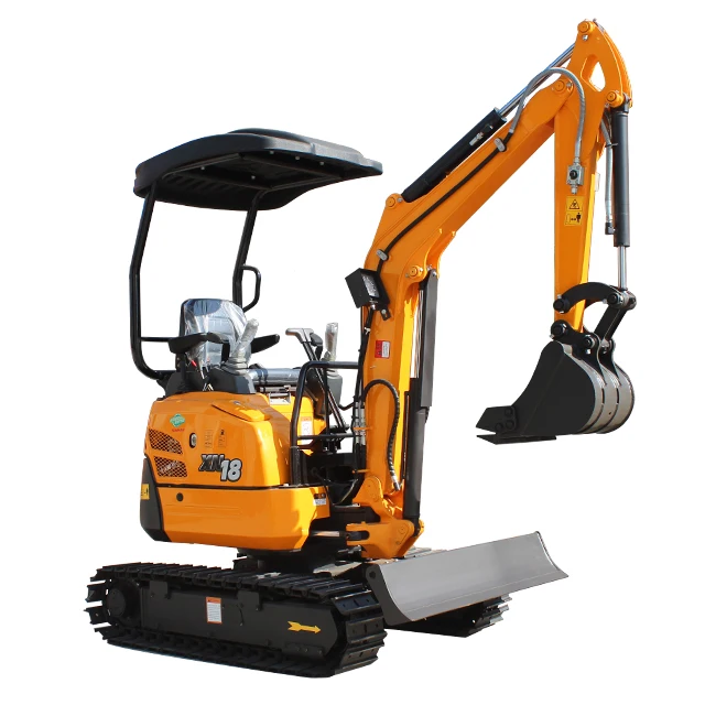 Rhinoceros XN18 EPA CE EURO 5 Japan KUBOTA YANMAR Engine chinese XINIU Mini Excavator 1.7 Ton Small Micro Digger