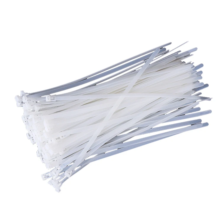 8.0*300mm Self-Locking Cheap Price 66 Advanced Zip Plastic Pvc Self Locking Tag Production Machine Cable Ties 300Mm