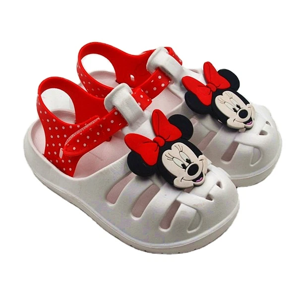 Factory Direct Price Cute Water Proof Mini Kids Shoes Run Safely Flat Sandals Girl Breathable
