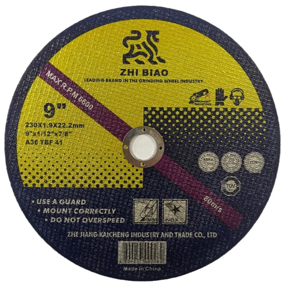Super thin stainless steel iron Cutting disk cut off wheel 115mm  125mm   Metal Cutting Discs for metal   4.5inch 5inch
