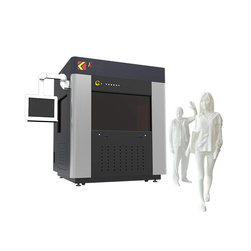 Dual laser fast printing speed stereo lithography kings SLA 3d printers with laser scanner