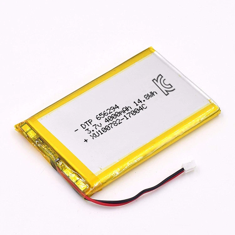 Заводская цена аккумулятор для внешнего аккумулятора dtp 656294 606090 3 7 v 4000mah