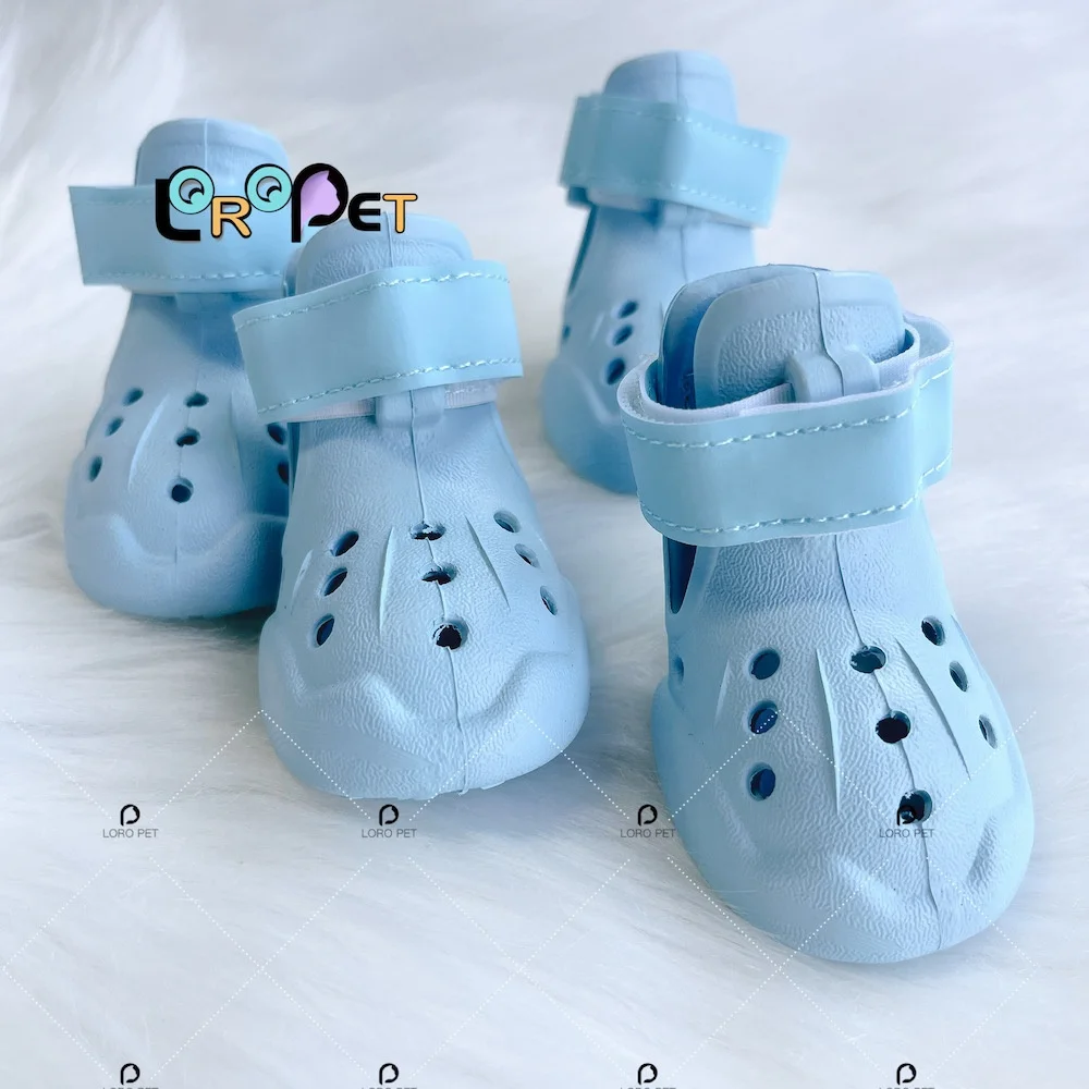 Dog Sneaker Adjustable Air Mesh Surface 2025 New OEM high-end Custom Dog Boots Small Medium shoes stock3