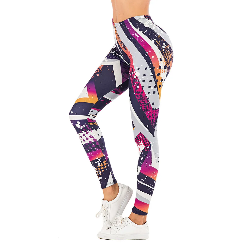 
Fashion New Style Ladies Fitness High Waisted Tight Sport Workout Yoga Leggings 