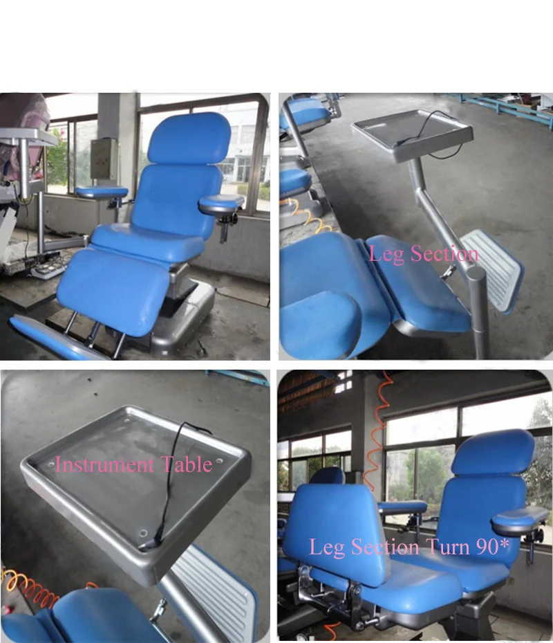 THR-XD101 Medical Electric Dialysis Chair Hospital Blood Donation Chair Transfusion Chair