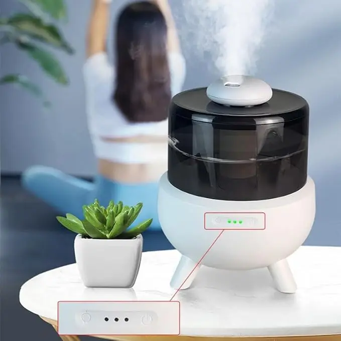 OEM ODM Innovative Triangle Bracket Large Capacity 2L Portable Household Auto Evaporative Smart Humidifier