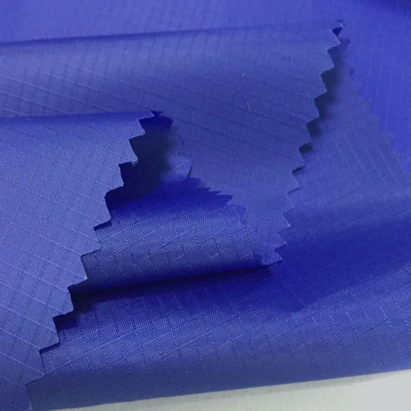 40D Waterproof PU coating Rip stop Ripstop Nylon Fabric for parachute and Hammock