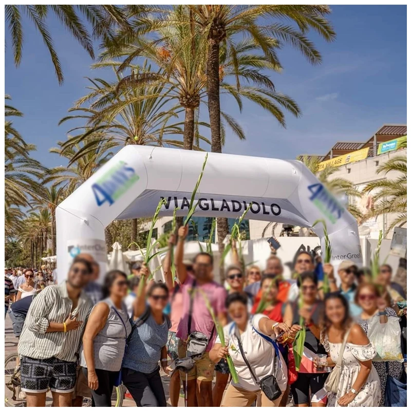 Trade Show Inflatable Arch inflatable arch/santa claus/santa arch Versatility Outdoor Waterproof Arch