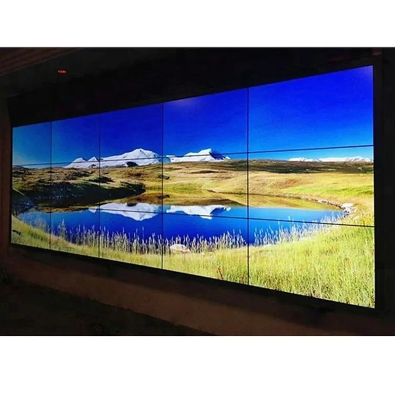 ЖК-панель с ЖК-экраном LG BOE 4K 55 65 дюймов ЖК-дисплей видео ТВ настенный монитор 3 х3 процессор контроллер рекламы