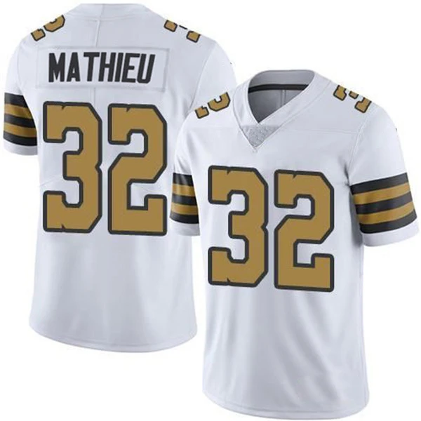 Оптовая продажа, новые футбольные рубашки в Орлеане, модные мужские повседневные Простые хлопковые свободные американские футбольные футболки всех команд, комплект из Джерси