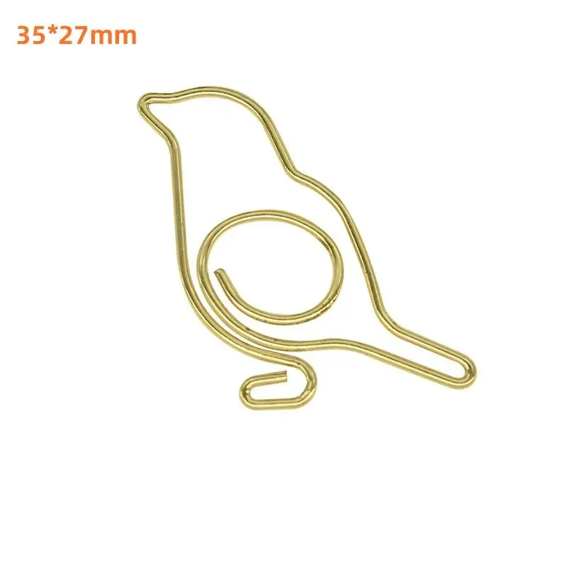 Low Price Note Folder Office Business Card Cute Mini Small Metal Musical Note Claw Bookmark Book Mark Clip