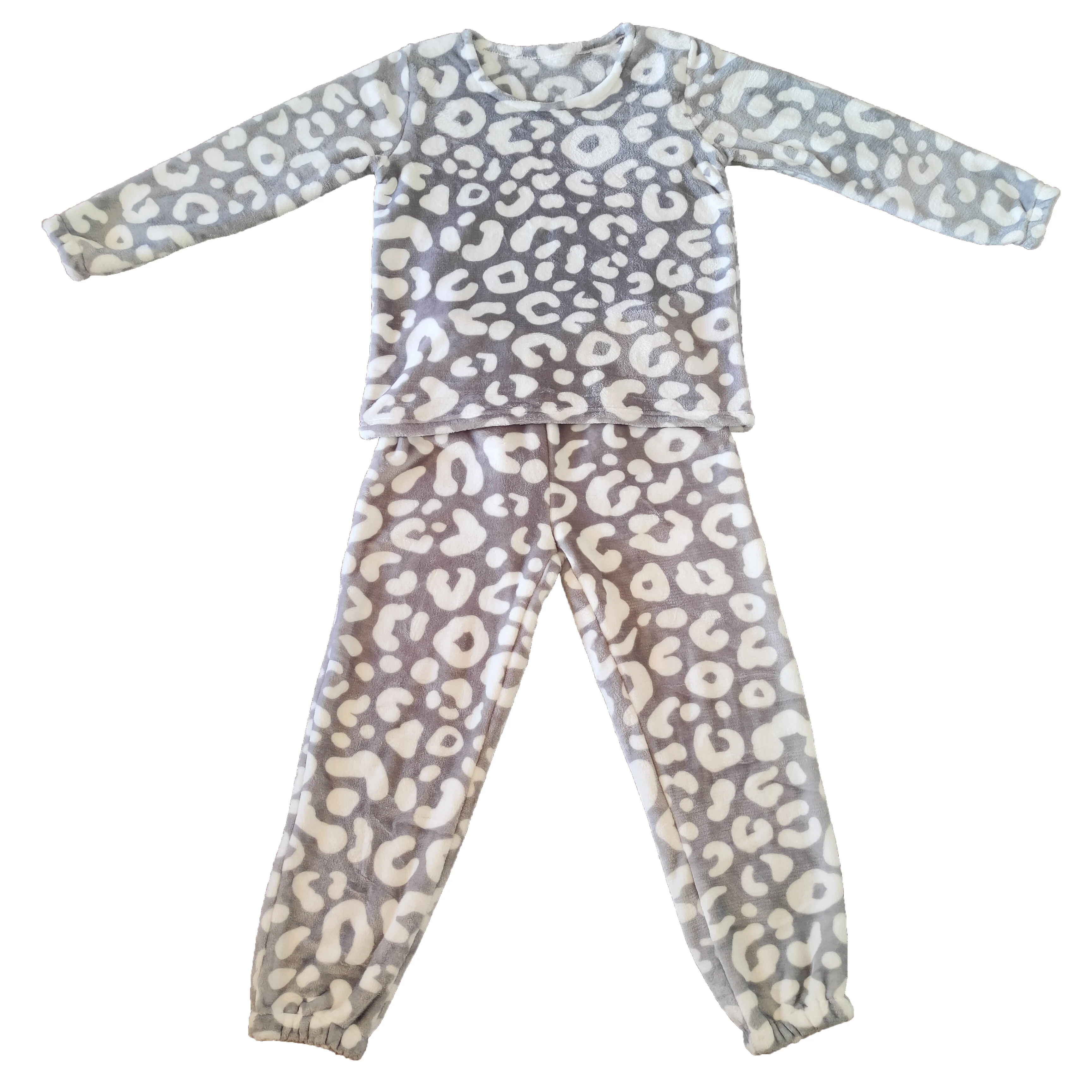 wholesale women men soft night dress sleep coral fleece robes waffle pajamas sets  sleepwear sets