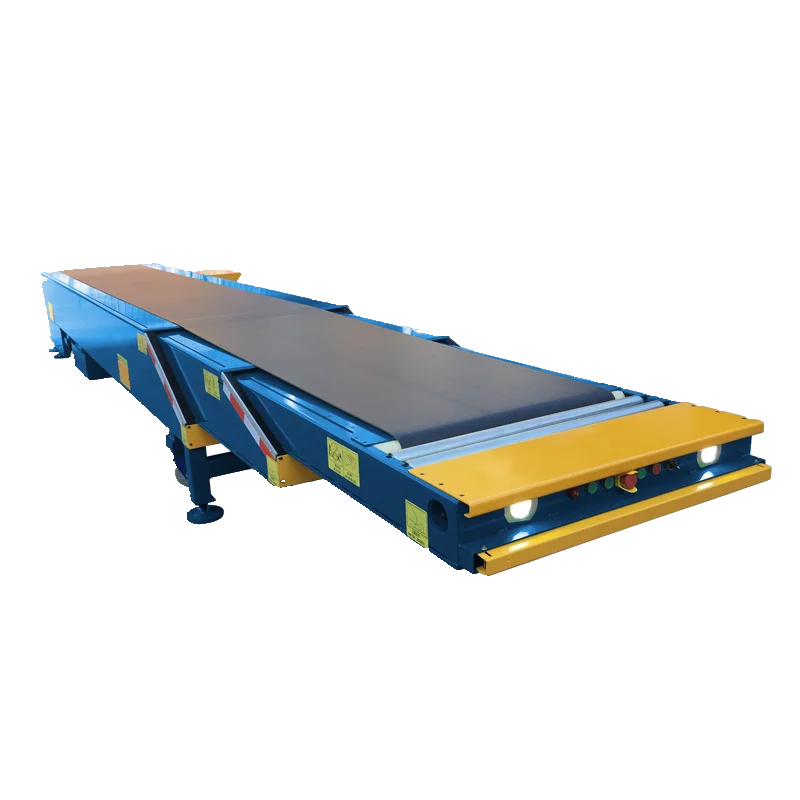 805401 Telescopic Belt Conveyor Truck Loading Conveyor