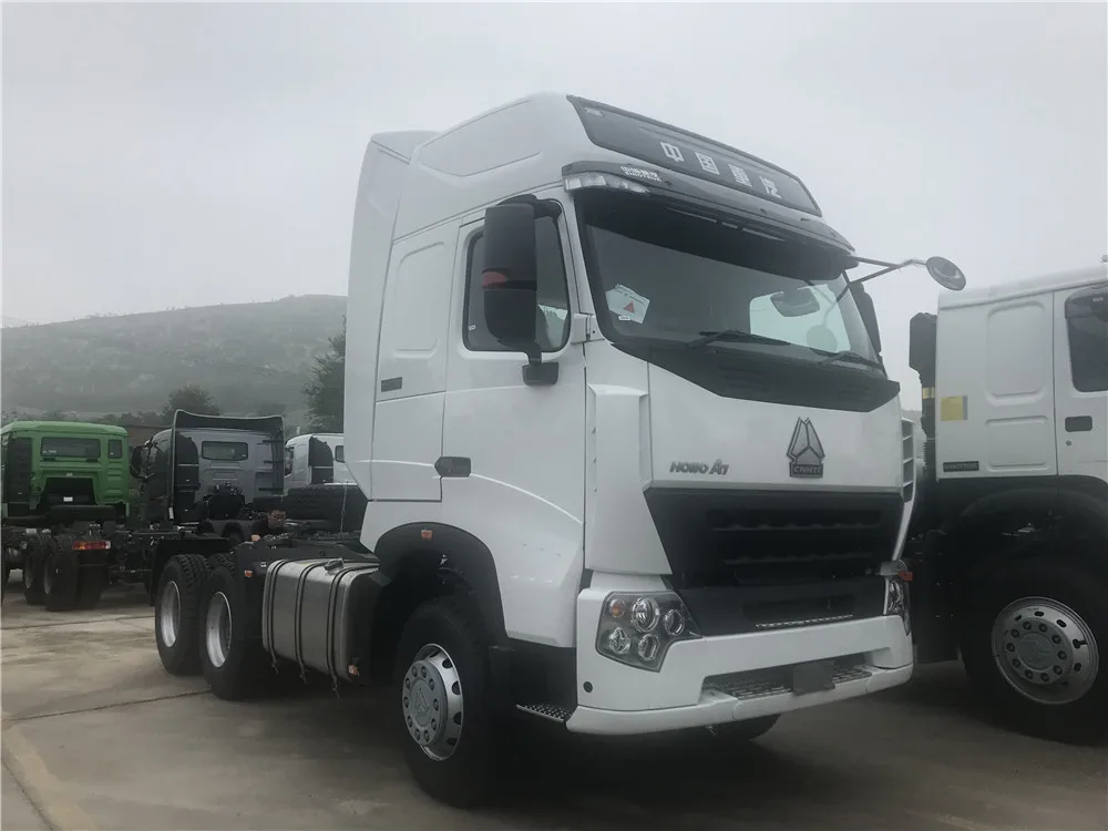 howo tractor truck hand with two sleeper 420 horsepower  good price high quality hot sale in Africa SINOTRUK howo tractor truck
