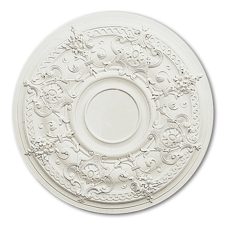 2022 hot selling the latest home decoration PU molding is safe and environmentally friendly Polyurethane ceiling medallion