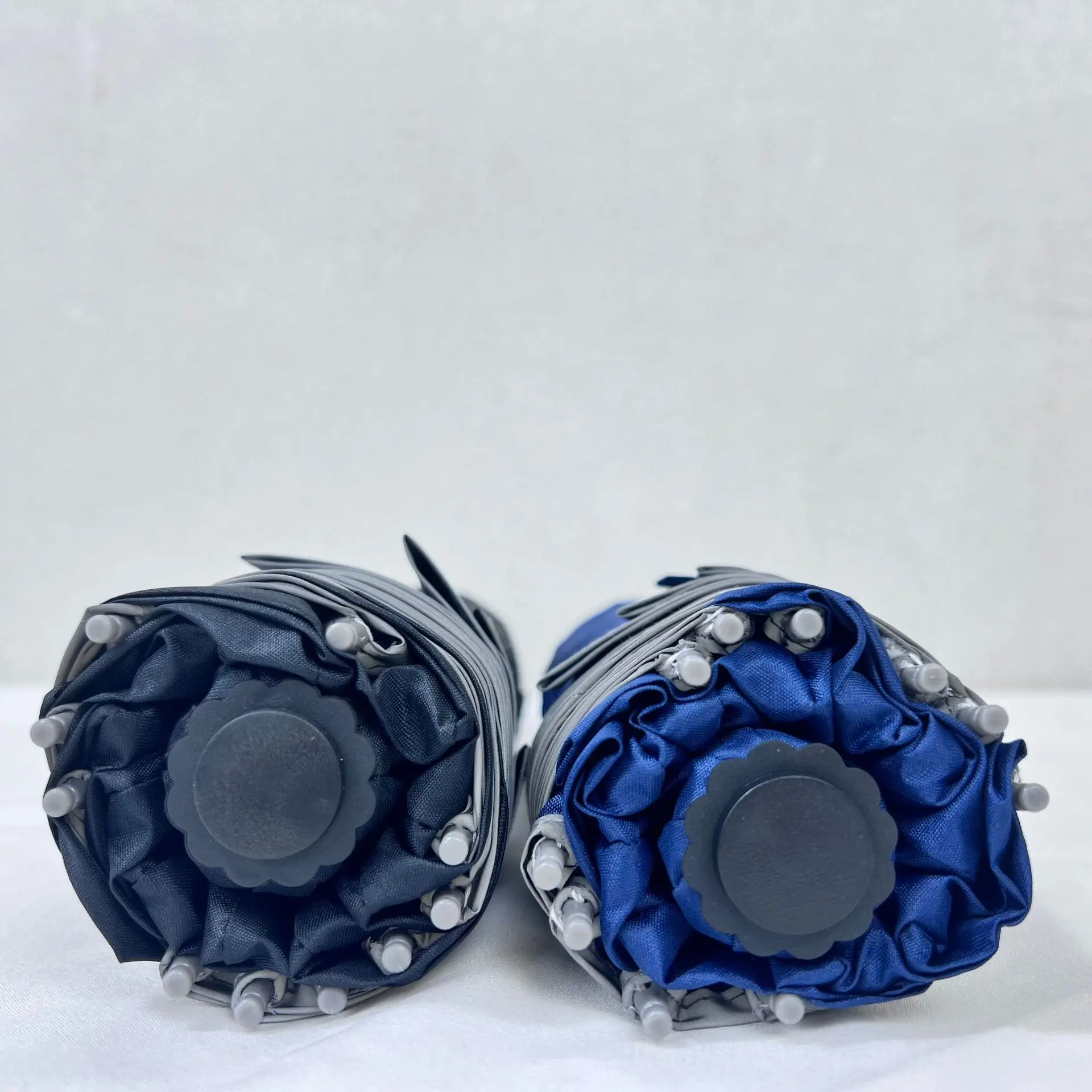 Automatic Portable Reverse Car Reflective  Luminous Windproof Folding Inverted Umbrella