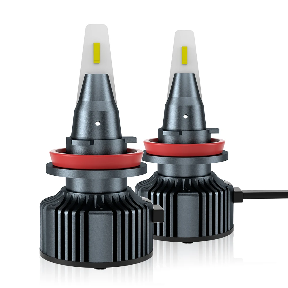 Manufacturer car headlight super bright original bulb led auto headlight fan cooling headlights