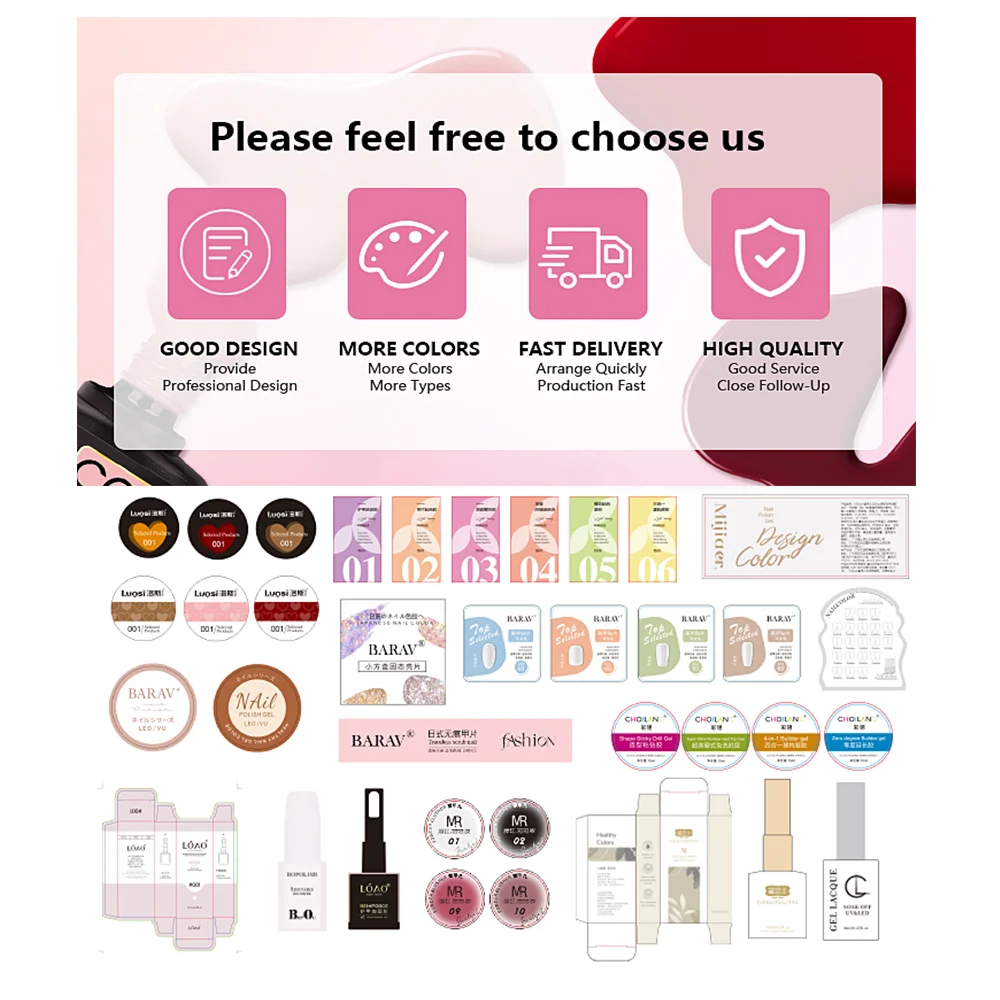 Nail Supplier Hema Free Gel Uv Hard Gel Nail Color Japanese Glitter Jr Custom Logo Cateye Nails Gel Polish Set LED UV Lamp 1kg
