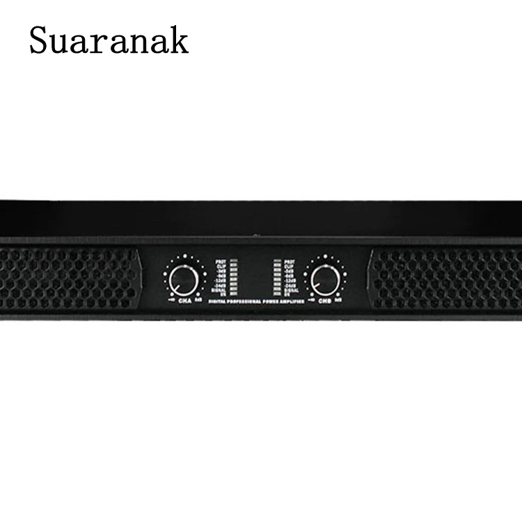 YLW-AT1800 Professional Audio Sound Digital Power Amplifier With PFC 2 Channels 1700W 1U Class D for for Karaoke Party Bars