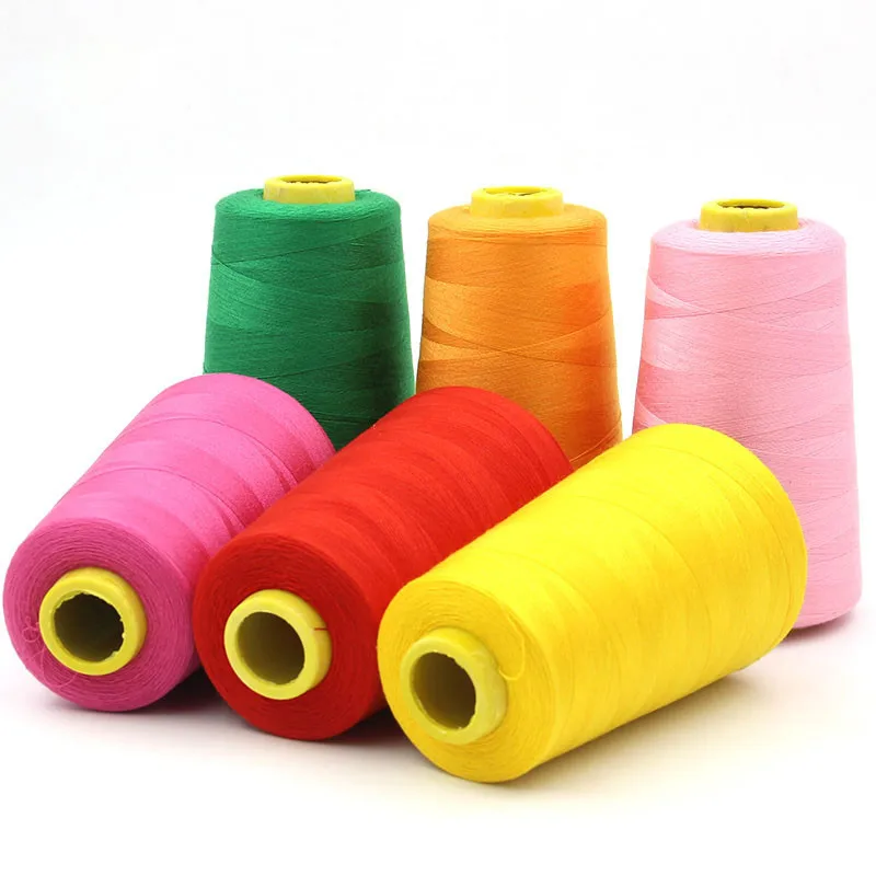 Factory wholesale colored high speed 203 denim thread sewing thread suitable for sewing luggage and clothing