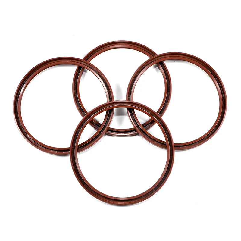 Custom size seamless green brown FPM/FKM O-ring seal