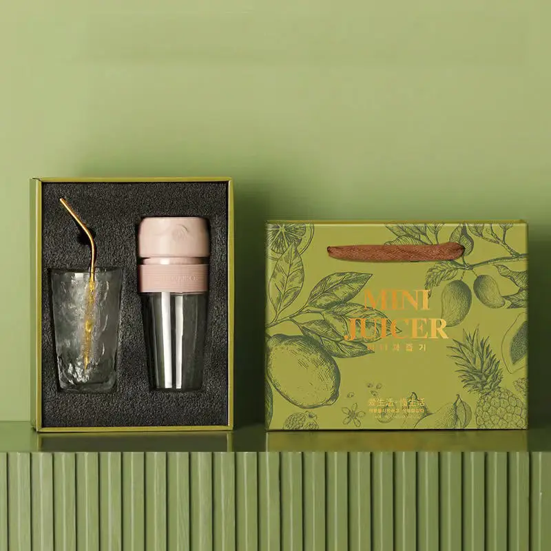 Portable 300ml mini fruit milk juicer Electric USB Rechargeable Ice Smoothie Fruit Blender handheld traveling Juicing Cup