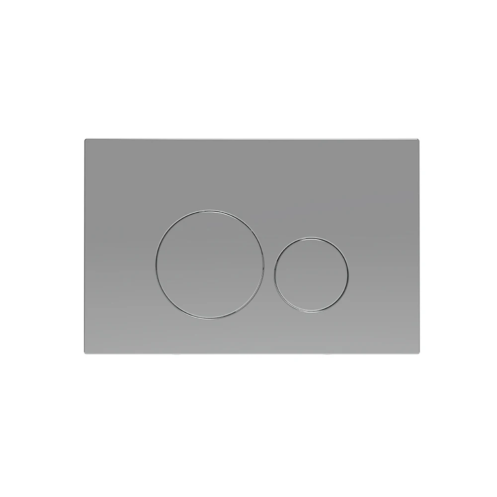 Modern Design Dual Flush Plates Mechanical Pneumatic Push Buttons Option for Toilet Push Buttons